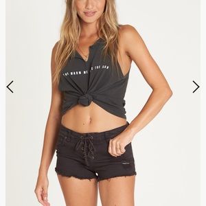 Lite Hearted Gray Billabong Shorts